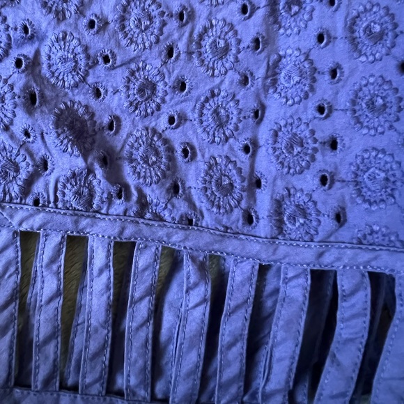 Modcloth, Plenty by Tracy Reese Navy Eyelet Dress with Belt, size S - Picture 9 of 9